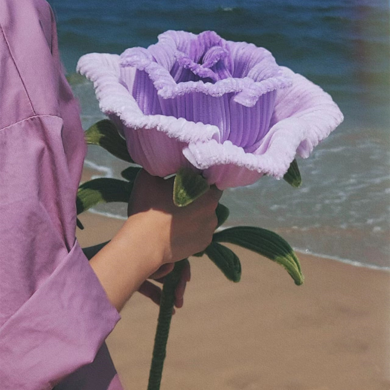Pipe Cleaner Giant Rose DIY Material Kit - Beginner - Friendly with Full Set of Materials and Easy to Follow Tutorial Included